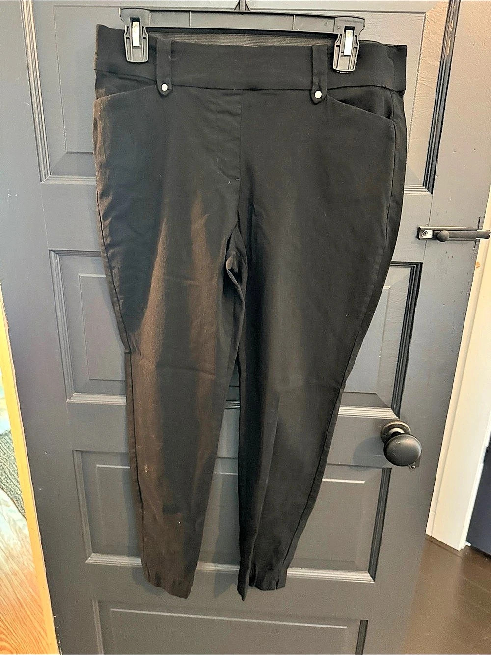 maurices Black Ankle Pants Size Medium